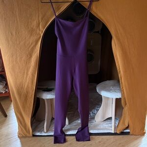 ALO Yoga Deep Purple Jumpsuit